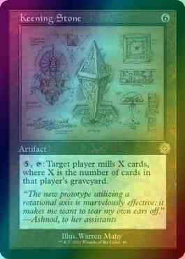 Keening Stone [89] [Retro Frame] [Schematic] [The Brothers' War Retro  Artifacts] [Foil] – Face to Face Games