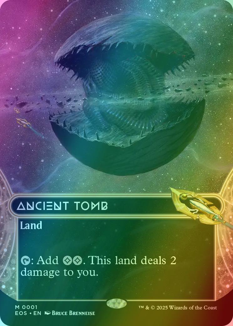 Ancient Tomb [1] [Borderless] [Edge of Eternities: Stellar Sights
