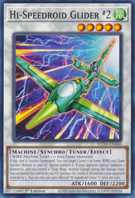 Hi-Speedroid Glider #2 - SUDA-EN040 - Common - 1st Edition