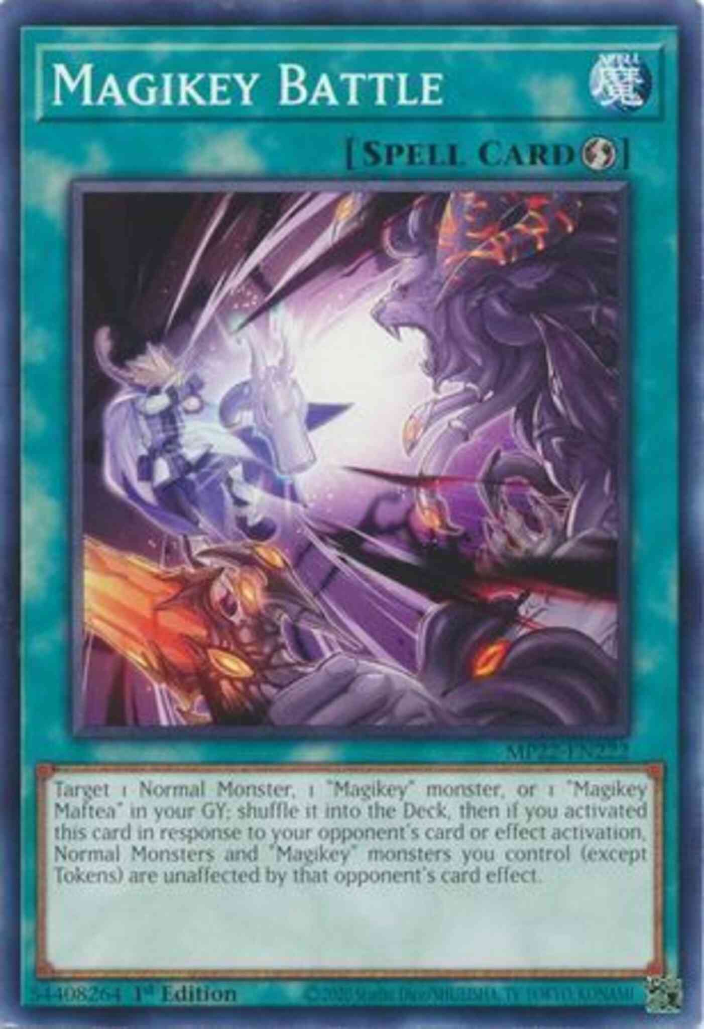 Magikey Battle - MP22-EN222 - Common - 1st Edition