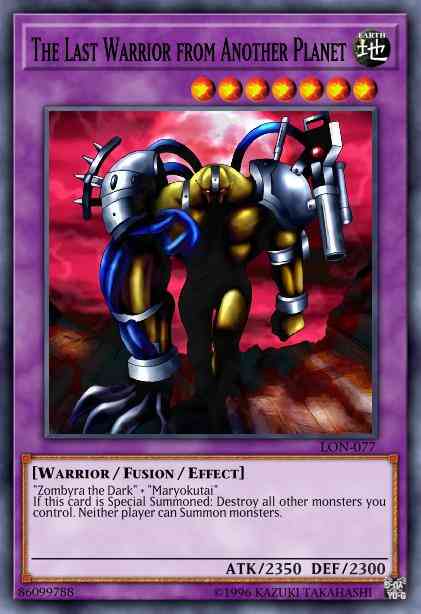 The Last Warrior from Another Planet - DUOV-EN076 - Ultra Rare - 1st Edition