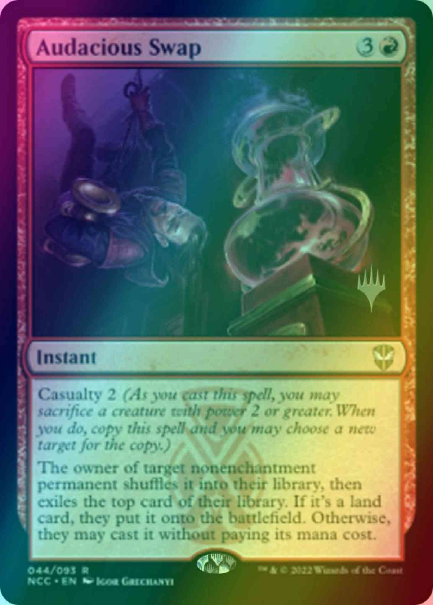 Audacious Swap [Promo Pack] [44p] [Streets of New Capenna: Commander:  Promos] [Foil] – Face to Face Games