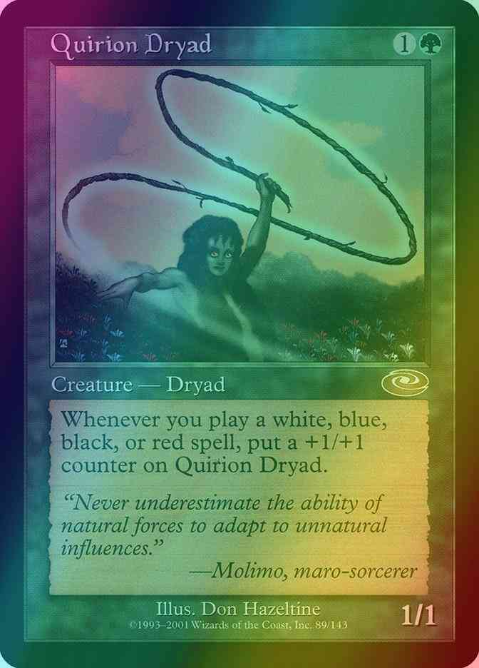 Quirion Dryad [89] [Planeshift] [Foil] – Face to Face Games