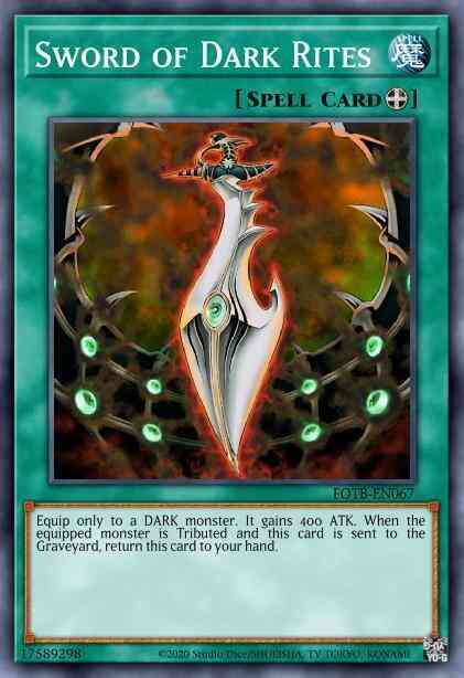 Sword of Dark Rites - FOTB-EN067 - Secret Rare - Unlimited
