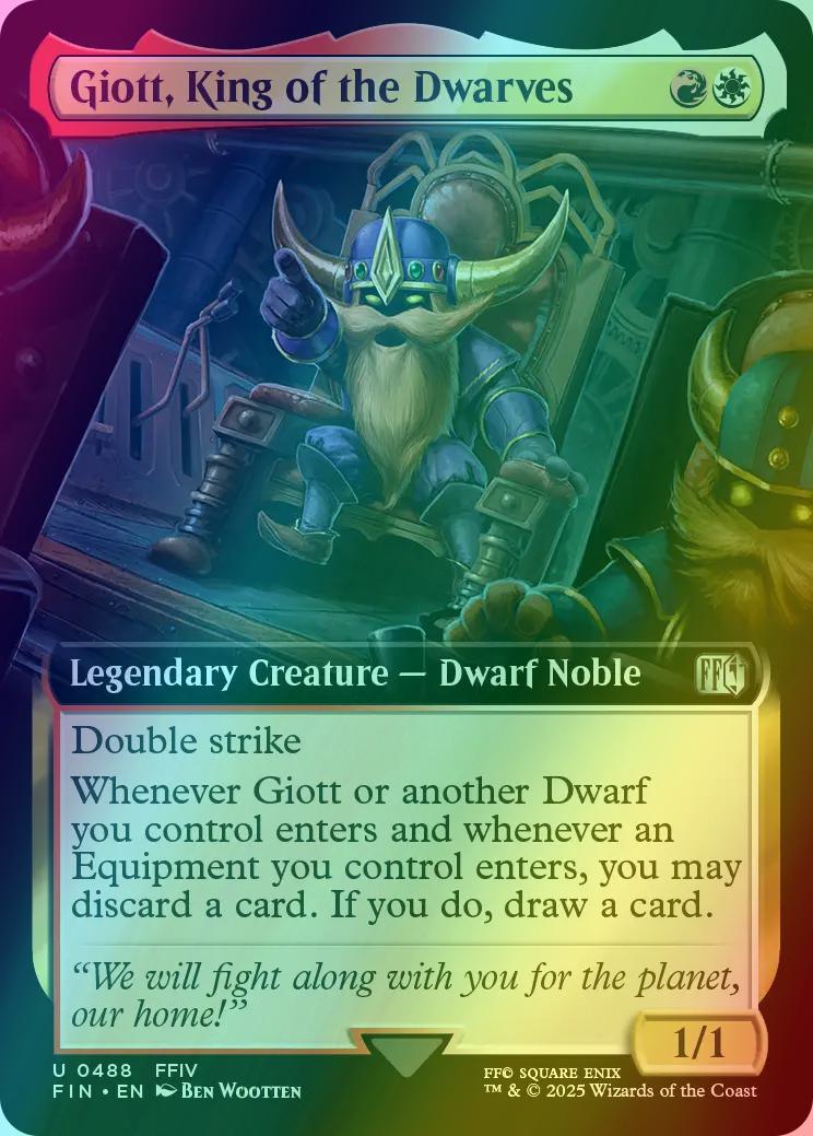 Giott, King of the Dwarves [488] [Extended Art] [FINAL FANTASY]