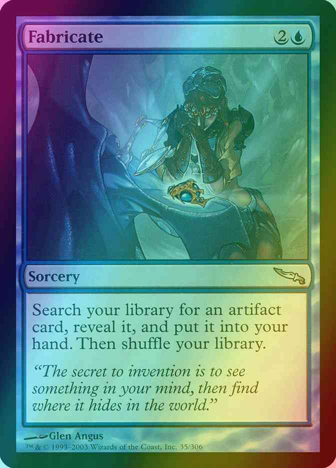 fabricate mtg card Amazon.com: Magic The Gathering - Fabricate main image 0