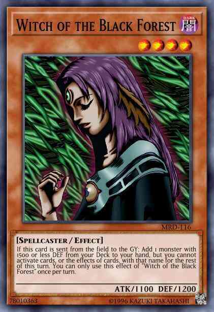 Witch of the Black Forest - BP01-EN001 - Starfoil Rare - 1st Edition