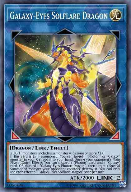 Galaxy-Eyes Solflare Dragon - SOFU-EN042 - Ultra Rare - Unlimited