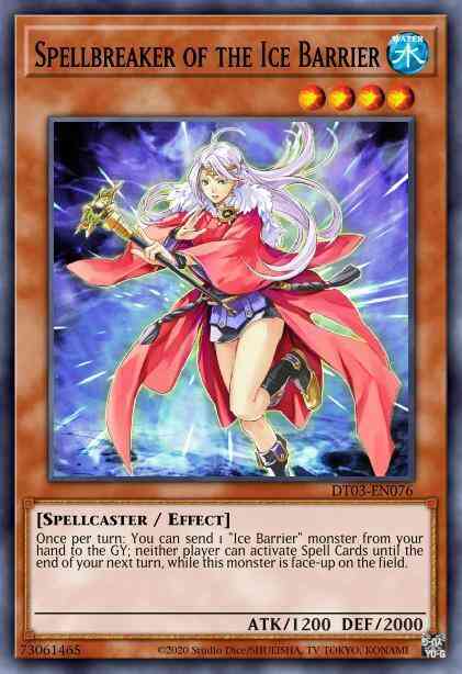 Spellbreaker of the Ice Barrier - HA03-EN048 - Super Rare - 1st Edition