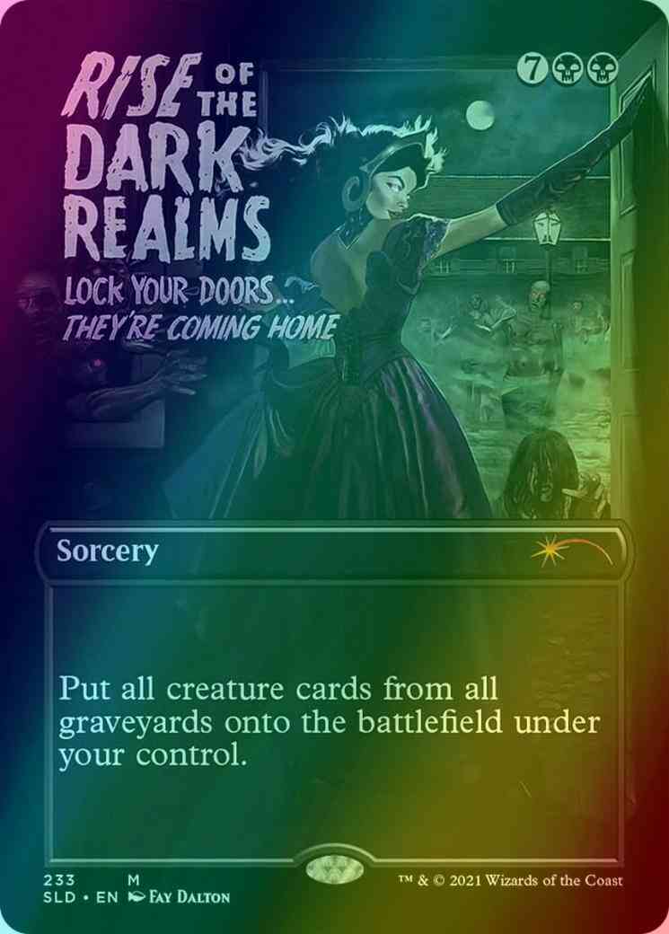 Rise of the Dark Realms [0233] [Borderless] [Tales of the Undead] [Secret  Lair Drop] [Foil] – Face to Face Games