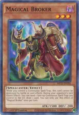 Magical Broker - MP21-EN182 - Common - 1st Edition