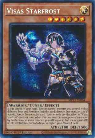 Visas Starfrost - MP23-EN064 - Prismatic Secret Rare - 1st Edition