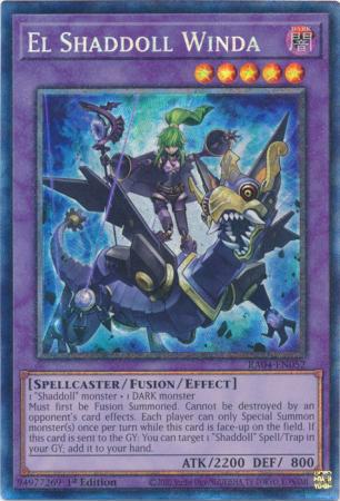 El Shaddoll Winda - RA04-EN052 - Collector's Rare - 1st Edition
