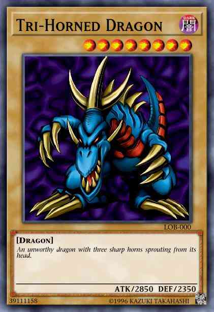 Tri-Horned Dragon - LCYW-EN157 - Super Rare - Unlimited