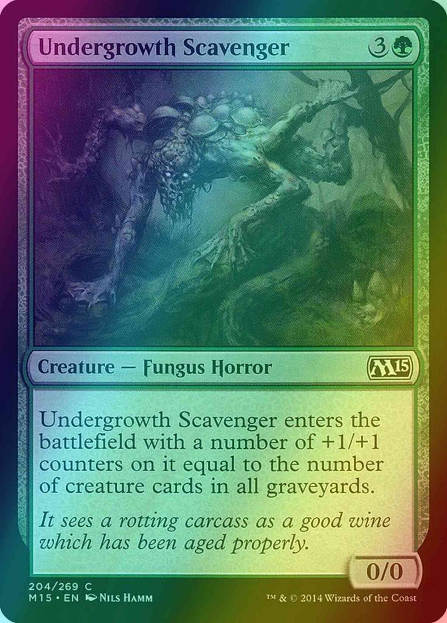 Undergrowth Scavenger [204] [Magic 2015] [Foil] – Face to Face Games