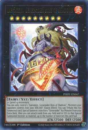 Laevatein, Generaider Boss of Shadows - PHHY-EN047 - Ultra Rare - 1st Edition