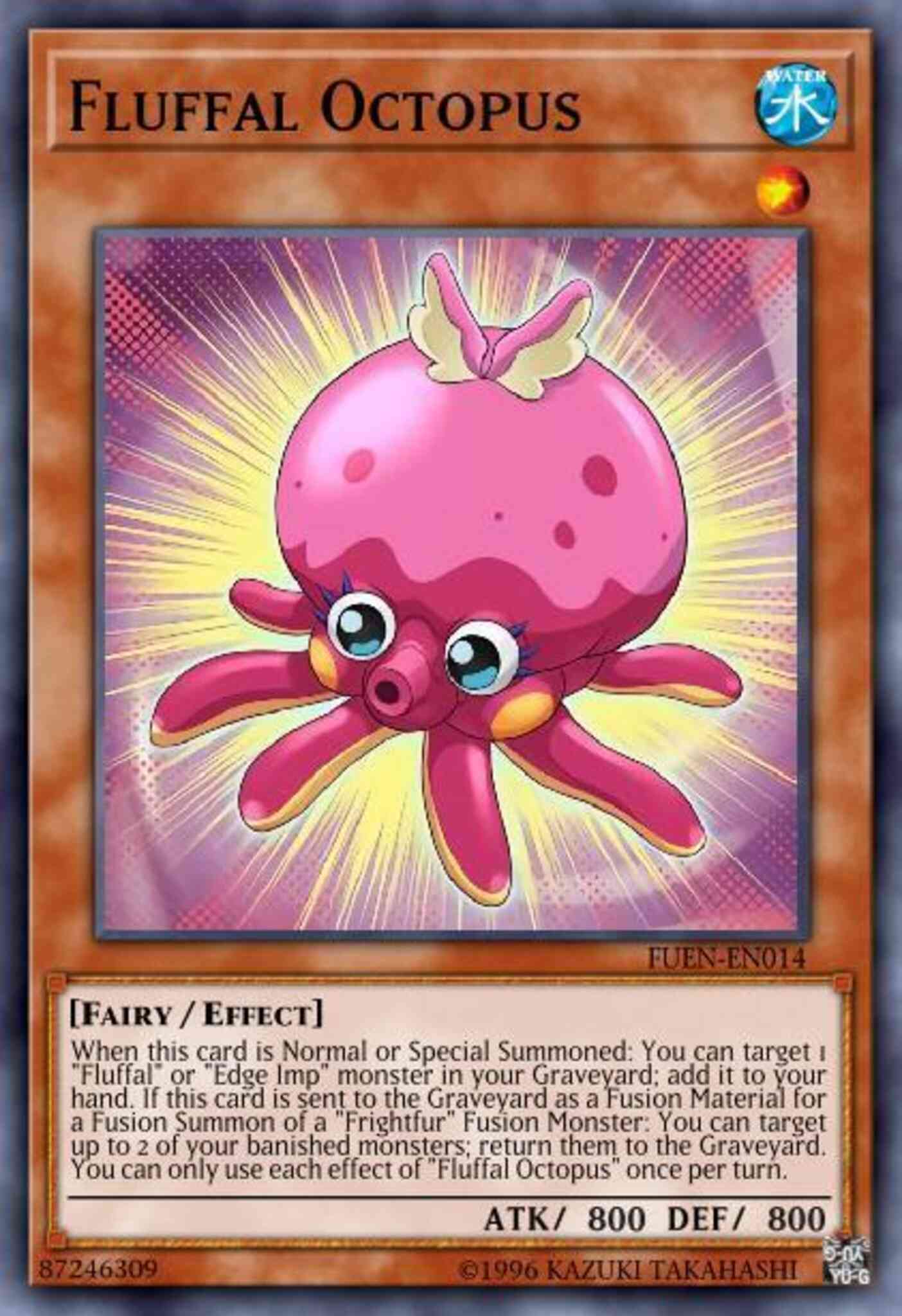 Fluffal Octopus - FUEN-EN014 - Secret Rare - Unlimited