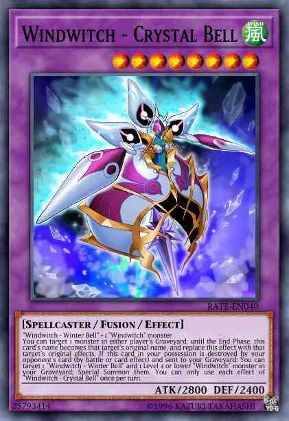Windwitch - Crystal Bell - RATE-EN040 - Rare - 1st Edition