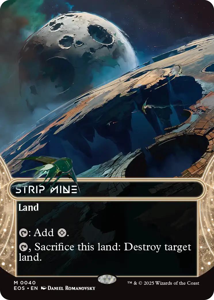 Eternity 「lose sight of...」 Strip Mine [40] [Borderless] [Edge of Eternities: Stellar Sights