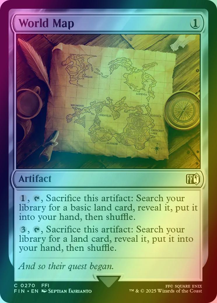 World Map [270] [FINAL FANTASY] [Foil] – Face to Face Games