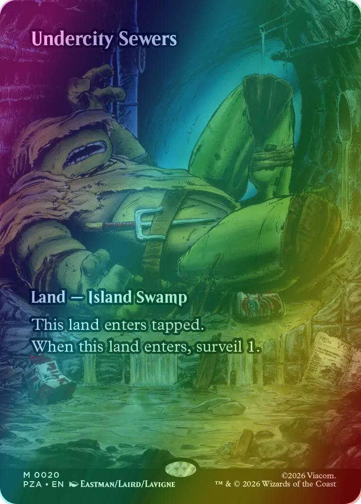 Undercity Sewers [20] [Borderless] [Teenage Mutant Ninja Turtles
