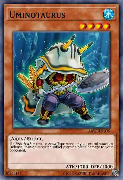 Uminotaurus - BP03-EN101 - Shatterfoil Rare - 1st Edition