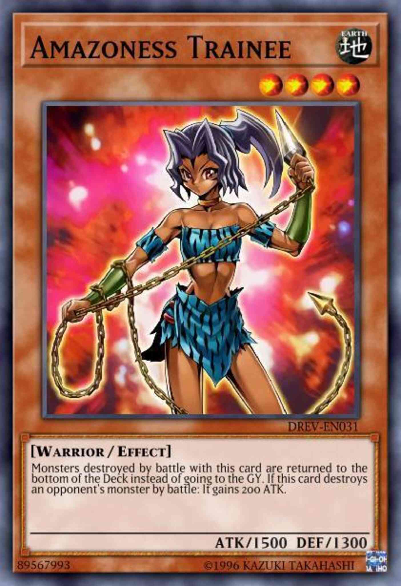 Amazoness Trainee - DREV-EN031 - Common - 1st Edition