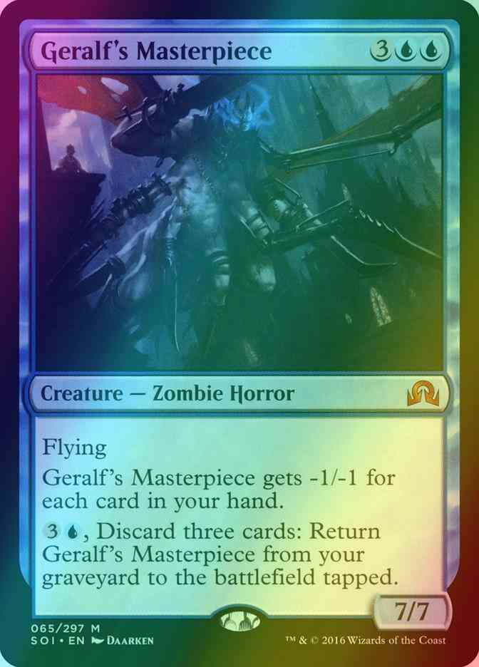 Geralf's Masterpiece [65] [Shadows over Innistrad] [Foil] – Face to Face  Games