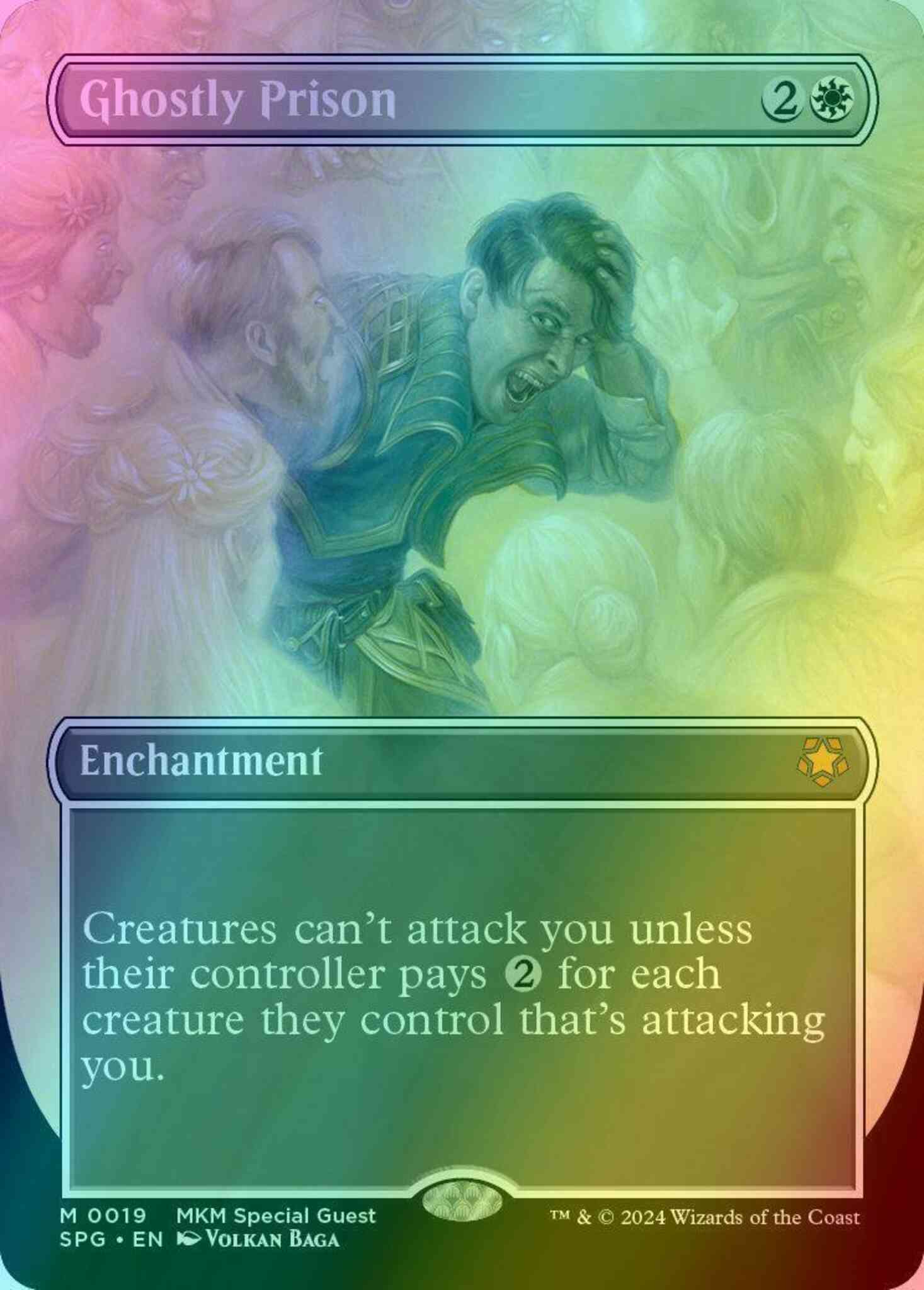 mtg prison cards Ghostly Prison [19] [Borderless] [Special Guests] [Foil] – Face to Face  Games