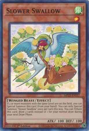 Slower Swallow - MP22-EN137 - Super Rare - 1st Edition