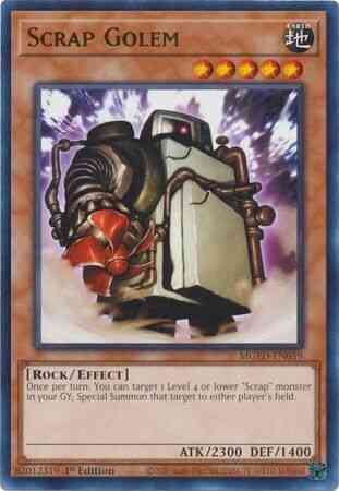 Scrap Golem - MGED-EN059 - Rare - 1st Edition