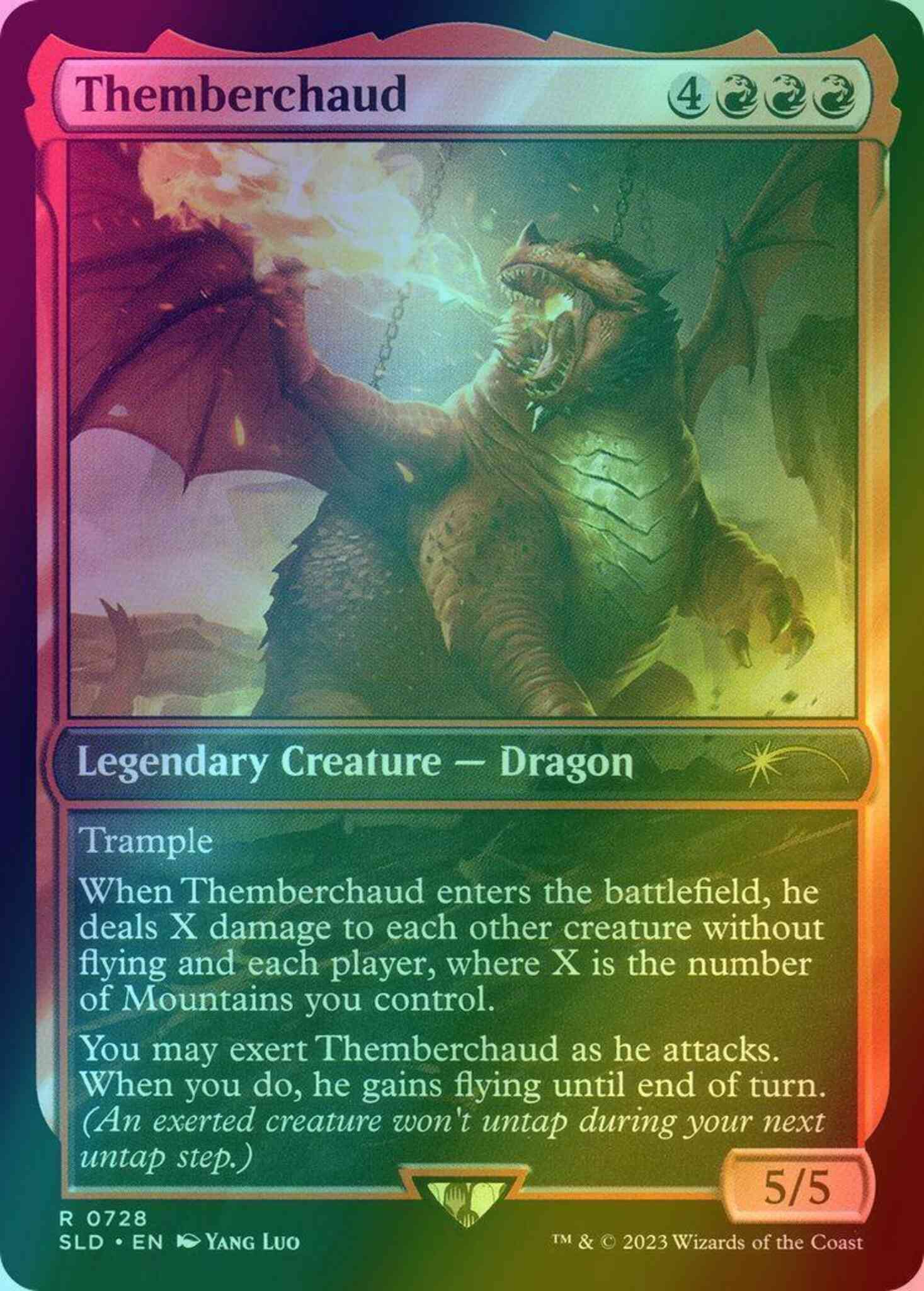 themberchaud mtg card Proxy - Creature | Proxy Universe (An exerted creature wont untap during your next untap step.) Search Results