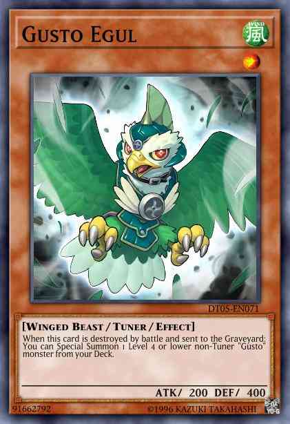 Gusto Egul - DT05-EN071 - Duel Terminal Normal Parallel Rare - Duel Terminal