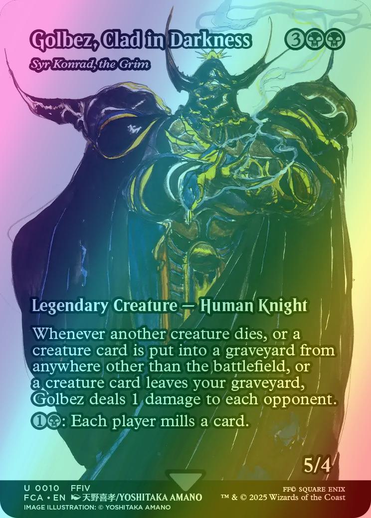 Golbez, Clad in Darkness