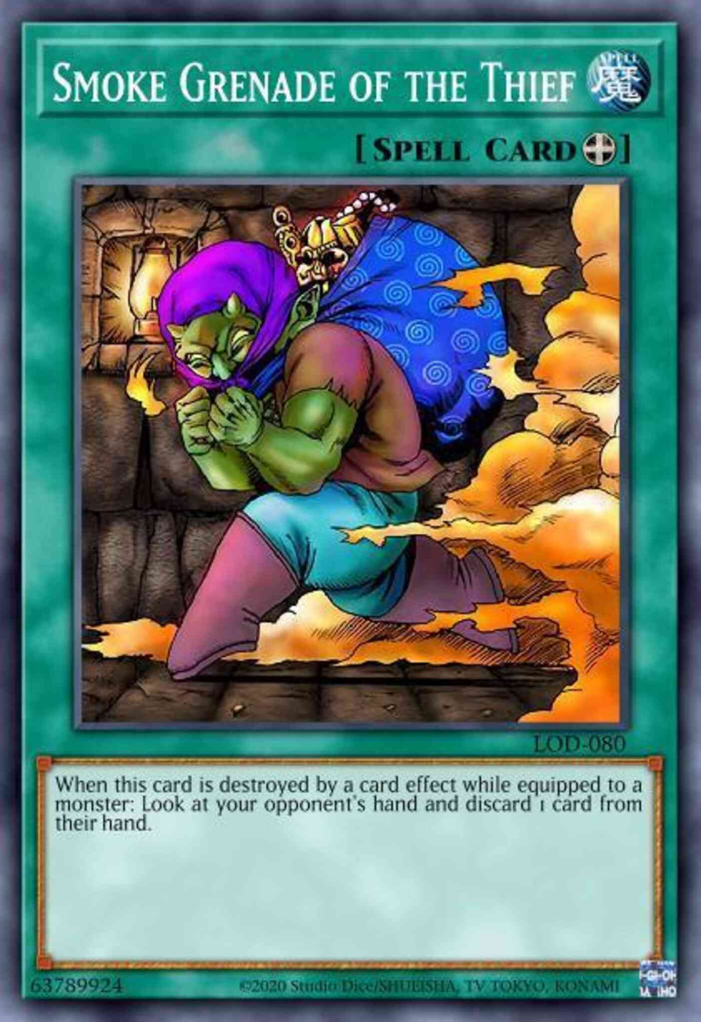 Smoke Grenade of the Thief - DB2-EN189 - Common - Unlimited