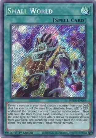 Small World - BODE-EN069 - Secret Rare - 1st Edition