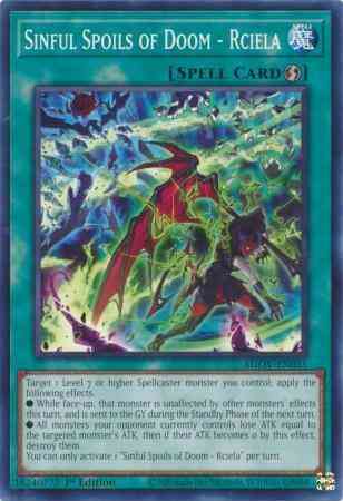 Sinful Spoils of Doom - Rciela - AGOV-EN055 - Common - 1st Edition