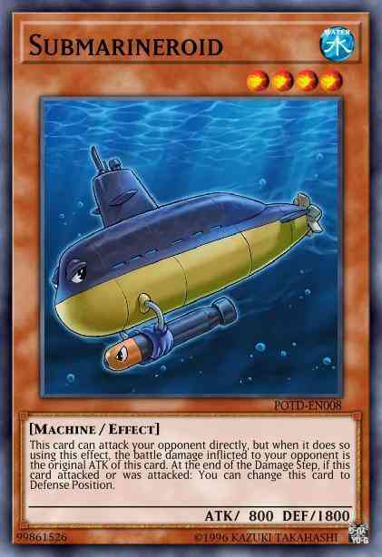 Submarineroid - BP02-EN044 - Mosaic Rare - 1st Edition