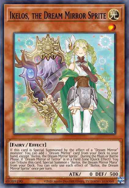 Ikelos, the Dream Mirror Sprite - RIRA-EN085 - Ultra Rare - Unlimited