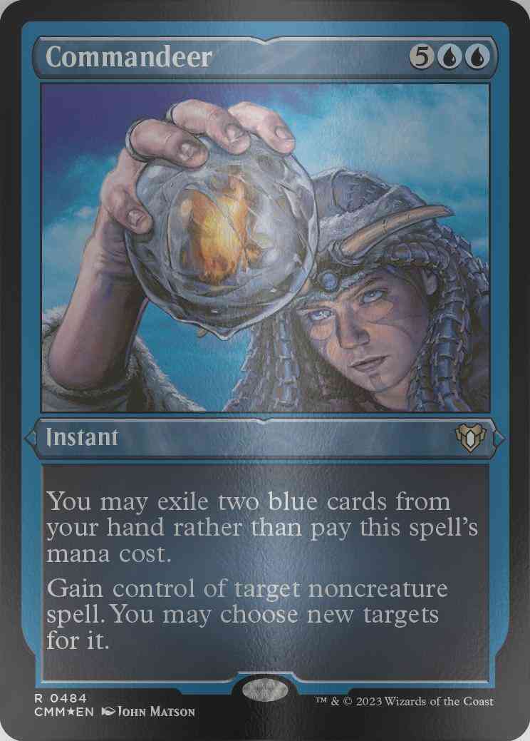 Commandeer [484] [Commander Masters] [Etched Foil] – Face to Face Games