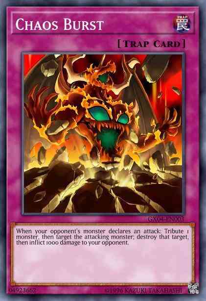 Chaos Burst - YS16-EN039 - Common - 1st Edition