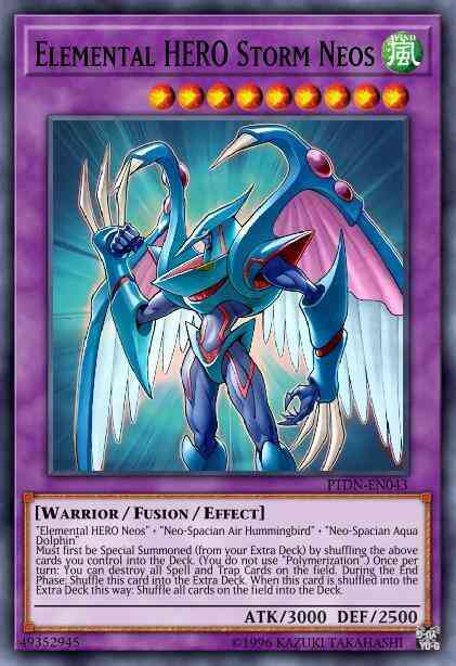 Elemental HERO Storm Neos - PTDN-EN043 - Super Rare - Unlimited