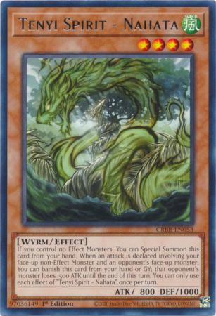Tenyi Spirit - Nahata - CRBR-EN053 - Rare - 1st Edition