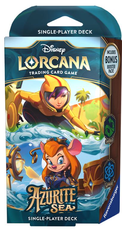 lorcana azurite sea starter deck list Disney Lorcana: Azurite Sea - Starter Deck
