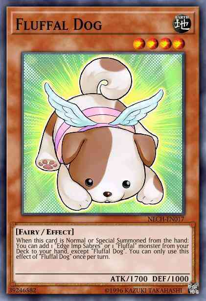 Fluffal Dog - NECH-EN017 - Rare - 1st Edition