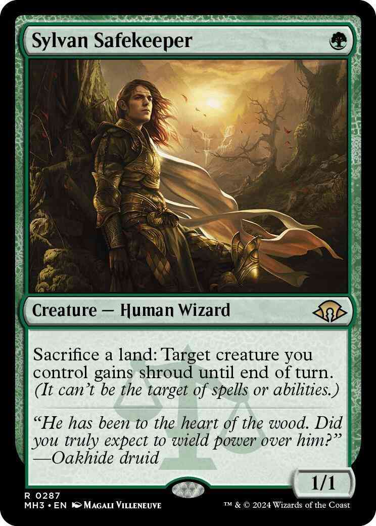 Sylvan Safekeeper [287] [Modern Horizons 3] [Non-Foil] – Face to