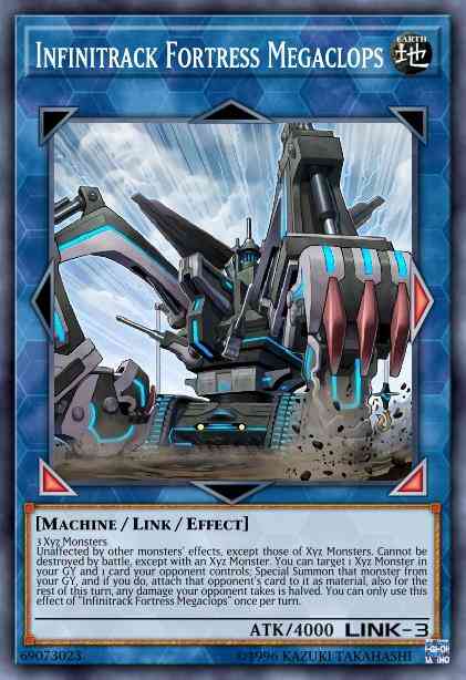 Infinitrack Fortress Megaclops - INCH-EN011 - Secret Rare - 1st Edition