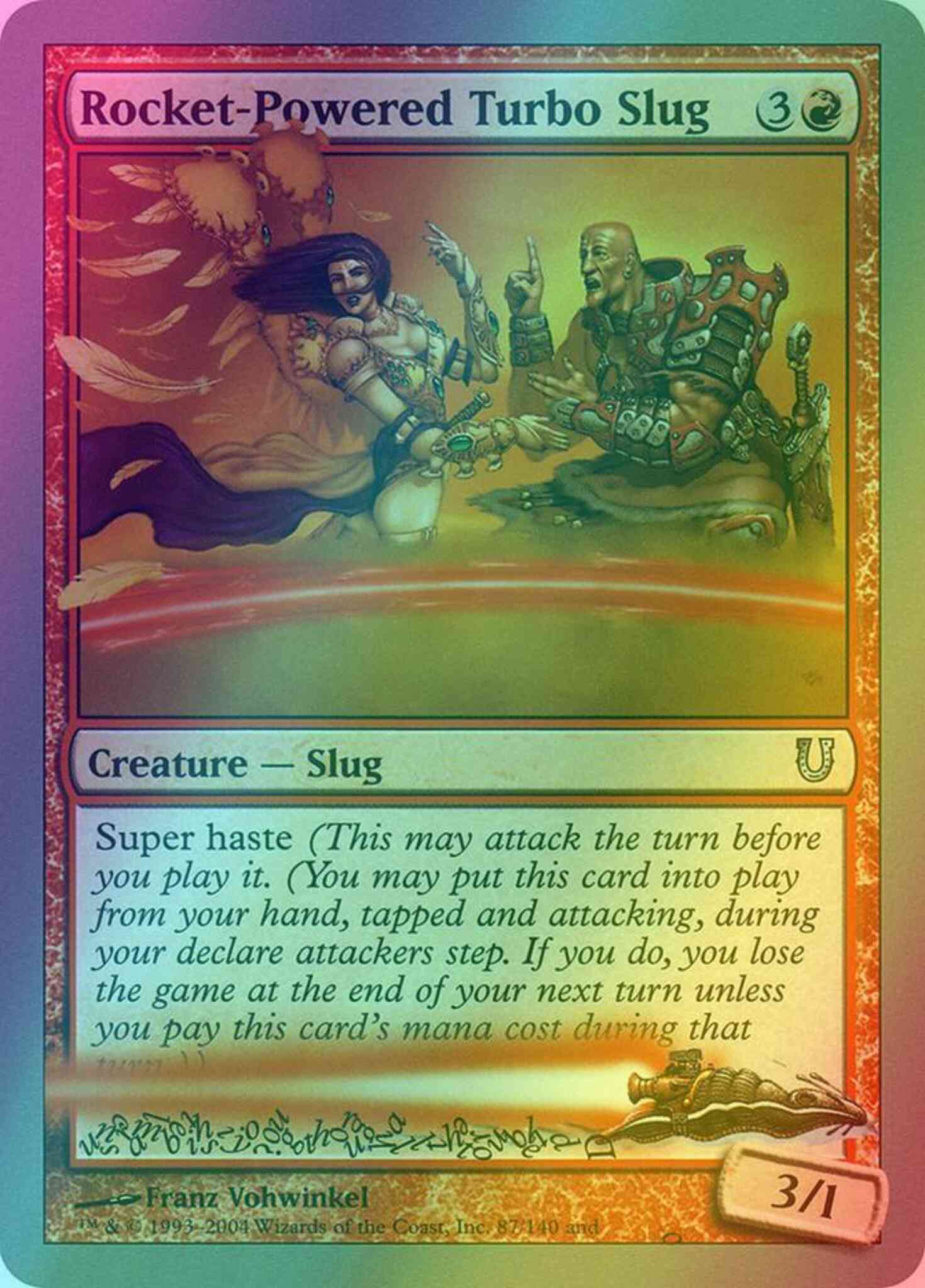 Rocket-Powered Turbo Slug [87] [Unhinged] [Foil] – Face to Face Games