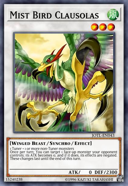 Mist Bird Clausolas - JOTL-EN043 - Super Rare - Unlimited