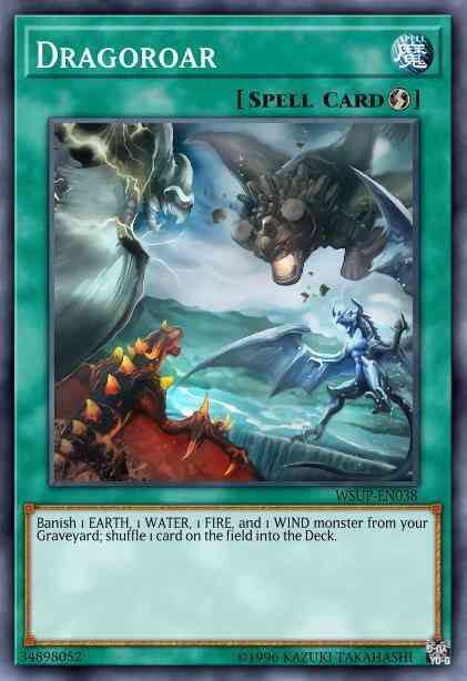 Dragoroar - WSUP-EN038 - Super Rare - 1st Edition